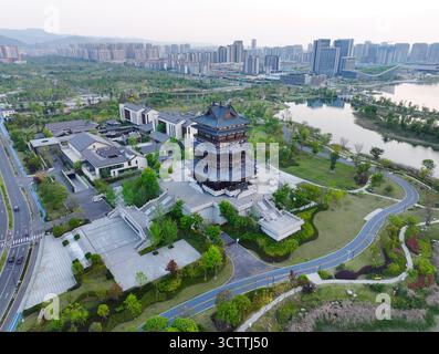 Longquanyi Dongan Lake Sports Park Dongan Lake Park, Stadt Chengdu, Provinz Sichuan Stockfoto