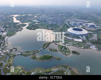 Longquanyi Dongan Lake Sports Park Dongan Lake Park, Stadt Chengdu, Provinz Sichuan Stockfoto