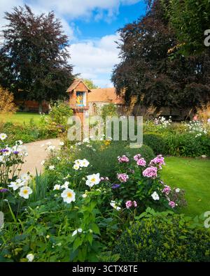The Gardens of the Shrine of Our Lady, Little Walsingham, Norfolk, England UK Stockfoto