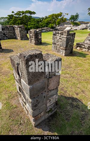 Xochicalco Archäologische Stätte, Morelos, Mexiko Stockfoto