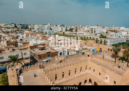 Die Ribat-Festung in Sousse, Tunesien Stockfoto