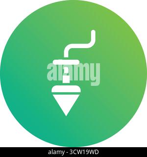 Lot bob Vektor Symbol Design Illustration Stock Vektor