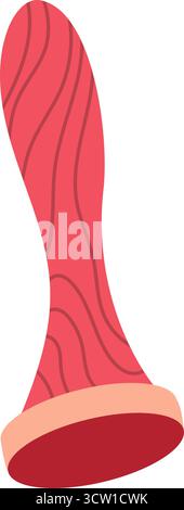 Seal Stamp Love-Symbol Stock Vektor