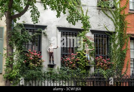 Die East 19th Street liegt im Gramercy Park Historic District von New York City, USA 2025 Stockfoto