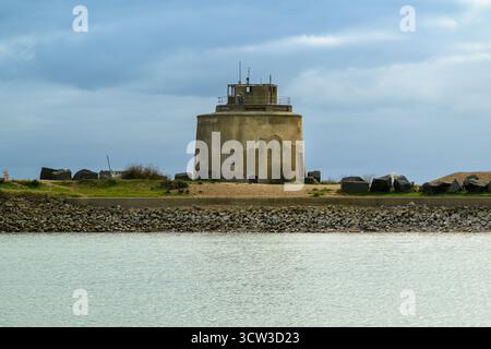 Martello Tower Nr. 66, Eastbourne, England Stockfoto