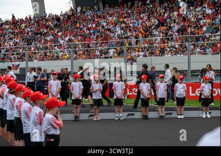Ungarischer GP F1 2025 am 3. August 2025 in Budapest, Ungarn - Formel 1 Stockfoto
