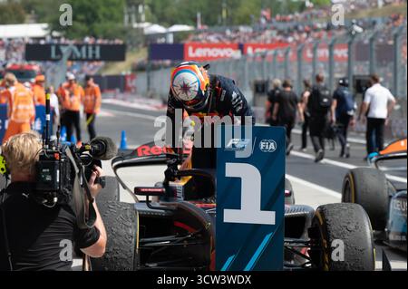 Ungarischer GP F1 2025 am 3. August 2025 in Budapest, Ungarn - Formel 1 Stockfoto
