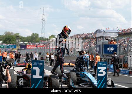 Ungarischer GP F1 2025 am 3. August 2025 in Budapest, Ungarn - Formel 1 Stockfoto