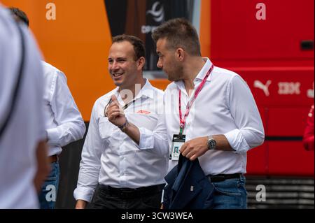 Ungarischer GP F1 2025 am 3. August 2025 in Budapest, Ungarn - Formel 1 Stockfoto