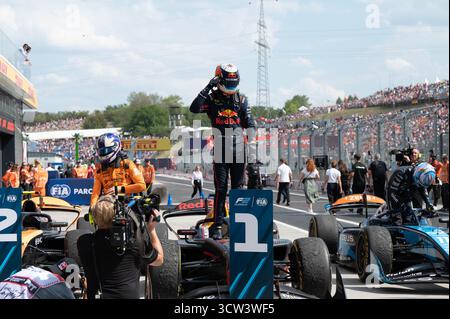 Ungarischer GP F1 2025 am 3. August 2025 in Budapest, Ungarn - Formel 1 Stockfoto
