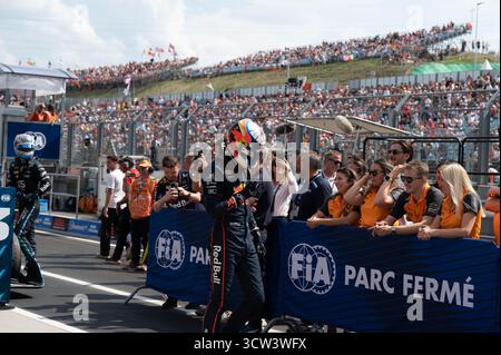 Ungarischer GP F1 2025 am 3. August 2025 in Budapest, Ungarn - Formel 1 Stockfoto