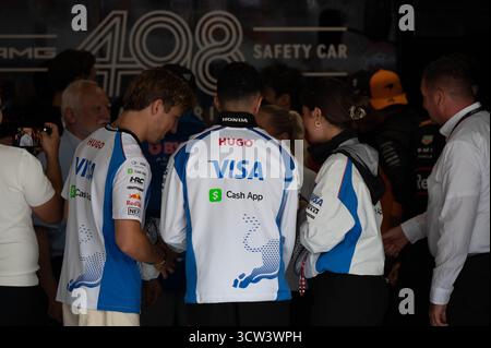 Ungarischer GP F1 2025 am 3. August 2025 in Budapest, Ungarn - Formel 1 Stockfoto