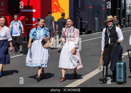 Ungarischer GP F1 2025 am 3. August 2025 in Budapest, Ungarn - Formel 1 Stockfoto