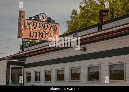 Moody's Diner Waldoboro, Maine, USA Stockfoto