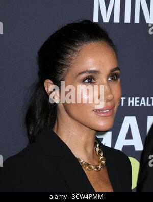 New York City, USA. Oktober 2025. Meghan Markle, Duchess of Sussex, nahm am 9. Oktober 2025 in den Spring Studios in New York City Teil © Steven Bergman/AFF-USA.COM Credit: AFF/Alamy Live News Stockfoto