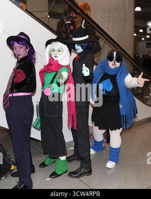 New York, New York, USA. Oktober 2025. Cosplayer nehmen an der New York Comic Con 2025 im Javitz Center in New York teil. Quelle: Greg Allen/Alamy Live News. Stockfoto