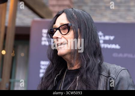 Mill Valley, USA. Oktober 2025. Regisseur Jonas Akerlund nahm am 9. Oktober 2025 am 48. Mill Valley Film Festival im Outdoor Art Club in Mill Valley, Kalifornien, an der West Coast Premiere des Dokumentarfilms „Metallica Saved My Life“ teil. Foto: Picture Happy/imageSPACE für CAFILM Credit: Imagespace/Alamy Live News Stockfoto