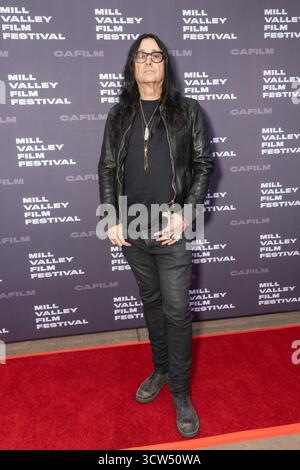 Mill Valley, USA. Oktober 2025. Regisseur Jonas Akerlund nahm am 9. Oktober 2025 an der West Coast Premiere des Dokumentarfilms „Metallica Saved My Life“ während des 48. Mill Valley Film Festivals im Outdoor Art Club teil. Foto: Picture Happy/imageSPACE für CAFILM/SIPA USA Credit: SIPA USA/Alamy Live News Stockfoto