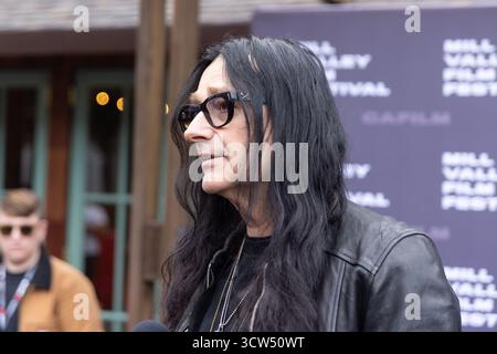 Mill Valley, USA. Oktober 2025. Regisseur Jonas Akerlund nahm am 9. Oktober 2025 an der West Coast Premiere des Dokumentarfilms „Metallica Saved My Life“ während des 48. Mill Valley Film Festivals im Outdoor Art Club teil. Foto: Picture Happy/imageSPACE für CAFILM/SIPA USA Credit: SIPA USA/Alamy Live News Stockfoto