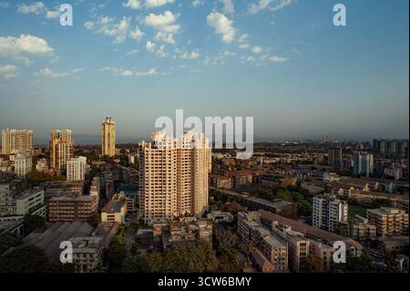 04 12 2012 Hochhaus, Lower Parel Mumbai Maharashtra Indien, Stockfoto