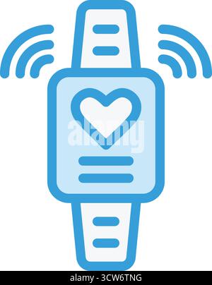 Smartwatch Vektor Symbol Design Illustration Stock Vektor