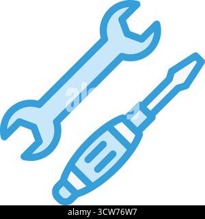 Extras Vektorsymbol Konstruktionsabbildung Stock Vektor