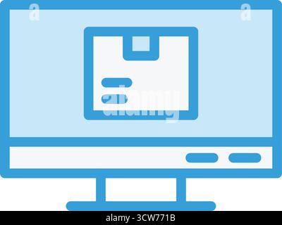 Illustration Des Computervektors Stock Vektor