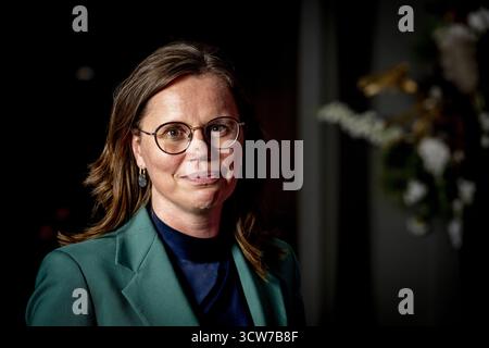 THE HAAG - Porträt von Mirjam Bikker, Parteivorsitzender der Christlichen Union ANP /HOLLANDSE HOOGTE /ROBIN UTRECHT netherlands Out - belgium Out Credit: ANP/Alamy Live News Stockfoto