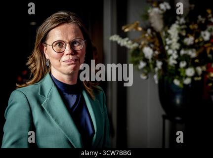 THE HAAG - Porträt von Mirjam Bikker, Parteivorsitzender der Christlichen Union ANP /HOLLANDSE HOOGTE /ROBIN UTRECHT netherlands Out - belgium Out Credit: ANP/Alamy Live News Stockfoto