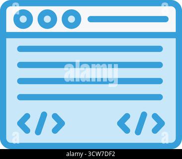Befehlszeile Vektorsymbol Konstruktionsdarstellung Stock Vektor