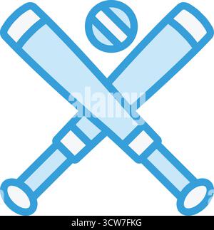 Baseball-Vektor-Symbol-Design-Illustration Stock Vektor