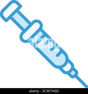 Spritzenvektor-Symbol Design-Illustration Stock Vektor