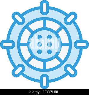 Stargate Vector Icon Design Illustration Stock Vektor
