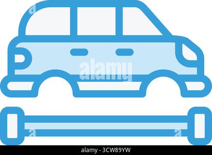 Gehäusevektor-Symbol Konstruktionsabbildung Stock Vektor