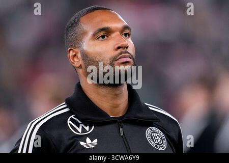 Sinsheim, Deutschland. Oktober 2025. Jonathan Tah (Deutschland, 4), Einzelbild, Einzelfoto, Aktion, Aktion, 10.10.2025, Sinsheim (Deutschland), Fussball, WM-Qualifikation, DEUTSCHLAND - LUXEMBURG, DIE VERANSTALTUNGSORDNUNG VERBIETET JEDE VERWENDUNG VON FOTOGRAFIEN ALS BILDSEQUENZEN UND/ODER QUASI-VIDEOS. Quelle: dpa/Alamy Live News Stockfoto