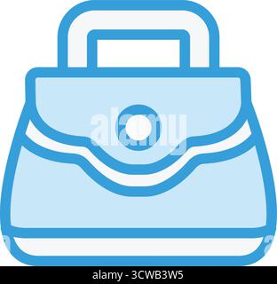 Tasche Vektor Symbol Design Illustration Stock Vektor