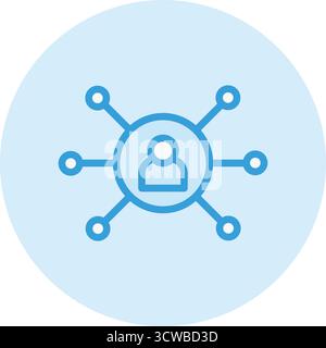 Affiliate Marketing Vektor Symbol Design Illustration Stock Vektor