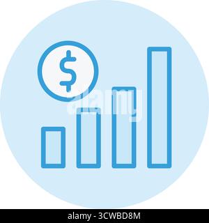 Growth Vector Symbol Design Illustration Stock Vektor
