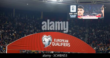 Sinsheim, Deutschland Oktober 2025. v.l.n.r.: 10.10.2025, Fussball, UEFA-Qualifikation zur FIFA Fussball-Weltmeisterschaft 26, Deutschland - Luxemburg, Deutschland, Sinsheim, PreZero Arena. Foto: HMB Media/Alamy Live News Stockfoto