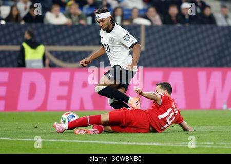 Sinsheim, Deutschland Oktober 2025. v.l.n.r.: 10.10.2025, Fussball, UEFA-Qualifikation zur FIFA Fussball-Weltmeisterschaft 26, Deutschland - Luxemburg, Deutschland, Sinsheim, PreZero Arena. Foto: HMB Media/Alamy Live News Stockfoto