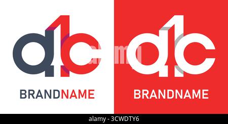 Letter ac-Logo-Designvorlage Stock Vektor