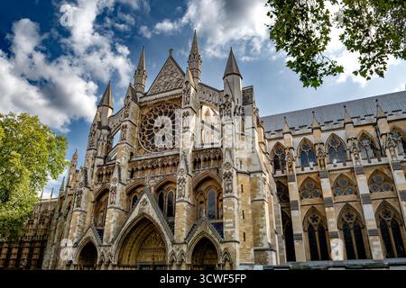 Westminster Abbey In London; Vereinigtes Königreich Stockfoto