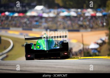 18 JARVIS Oliver (gbr), HEINEMEIER HANSSON David (dnk), LUTKE Tobi (CAN), ERA Motorsport, ORECA LMP2 07, #18, Action während der Motul Petit Le Mans 2025, 11. Runde der IMSA WeatherTech Sportscar Championship 2025, vom 9. bis 11. Oktober 2025 auf der Michelin Raceway Road Atlanta in Braselton, Georgia, USA - Foto Joao Filipe/DPPI Credit: DPPI Media/Alamy Live News Stockfoto