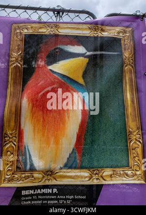 Spaziergang über Norristown/Plymouth Meeting, Pennsylvania Stockfoto