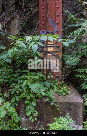 Spaziergang über Norristown/Plymouth Meeting, Pennsylvania Stockfoto