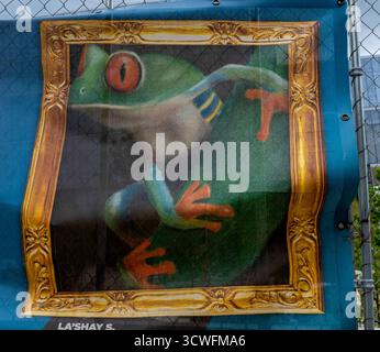 Spaziergang über Norristown/Plymouth Meeting, Pennsylvania Stockfoto