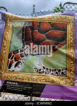 Spaziergang über Norristown/Plymouth Meeting, Pennsylvania Stockfoto