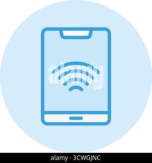 Tablet-Vektor-Symbol-Design-Illustration Stock Vektor