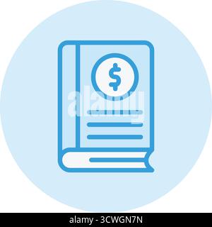 Notizbuch Vektorsymbol Design Illustration Stock Vektor
