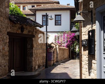 Altstadt Antalya, Kaleisci, Türkei. Stockfoto